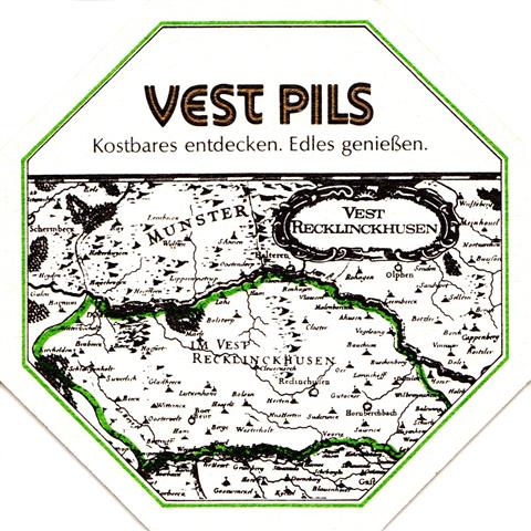 recklinghausen re-nw vest 8eck 1-2b (200-landkarte-schwarzgrn)